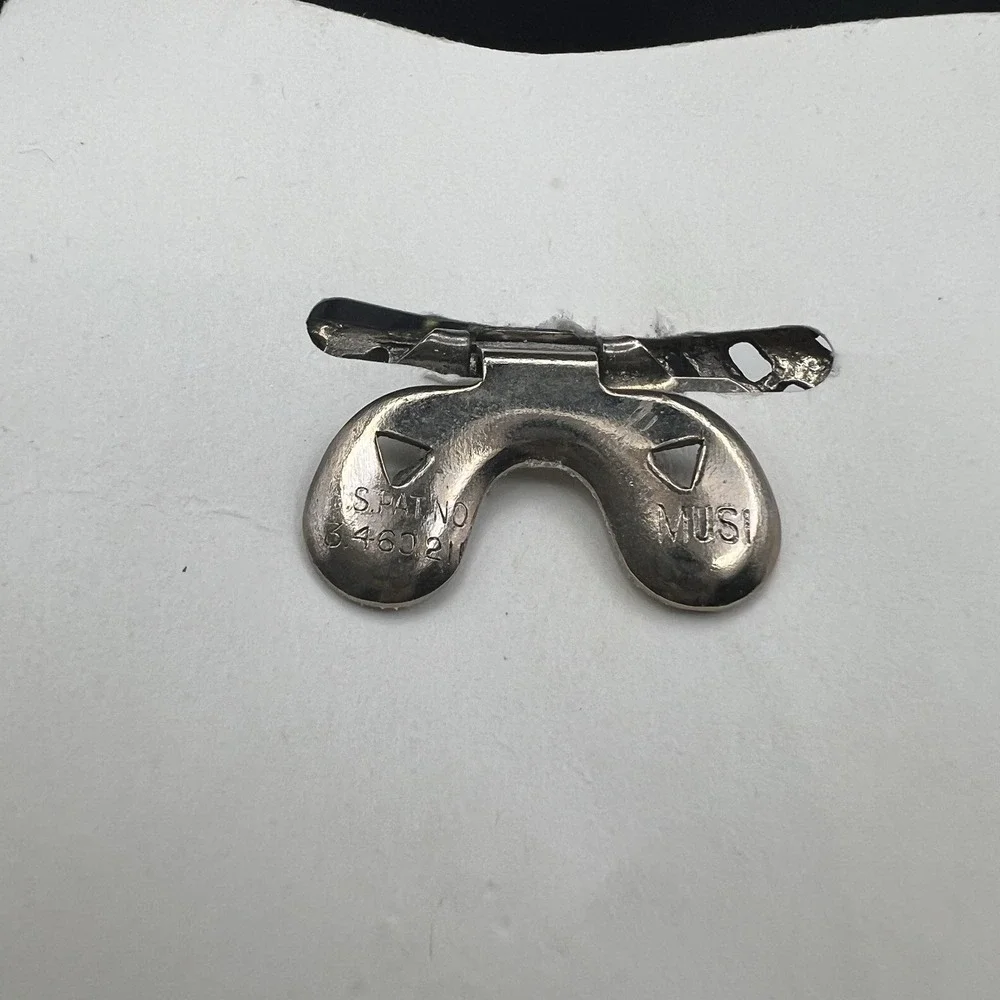 VTG MUSI Shoe Clips -  2 Sets -  Nautical & Silver Elegant Germany Nordstrom